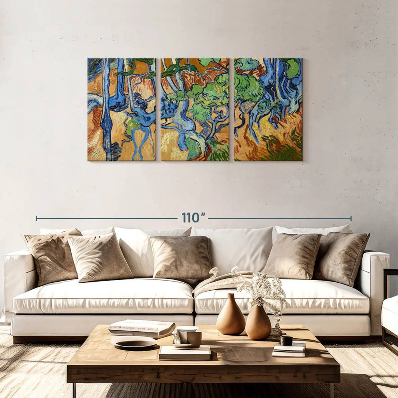 Harnek Tree Roots, 36" H x 74" W