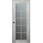Porte standard préfinie en bois manufacturé et vitré Avon 10 Lite-88709532-88709538-91674201
