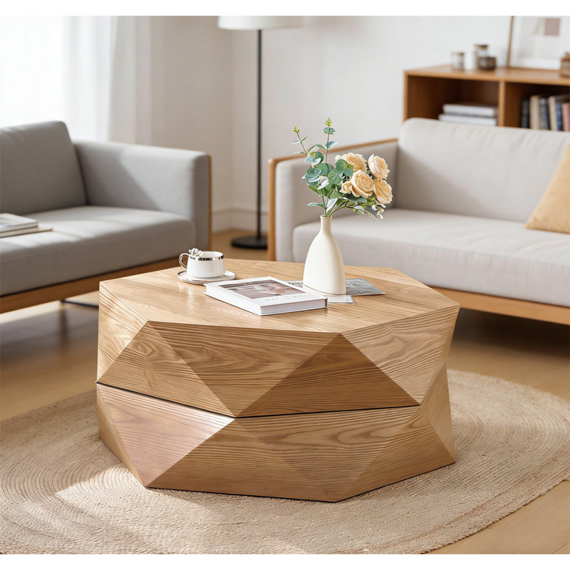 Table basse 36,61 po, Naturel