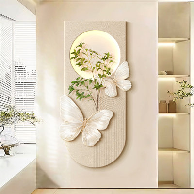 Mid-Century Modern Canvas Rectangular Wall art for Living Room