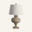 Lampe de table brune 31 po Manlius