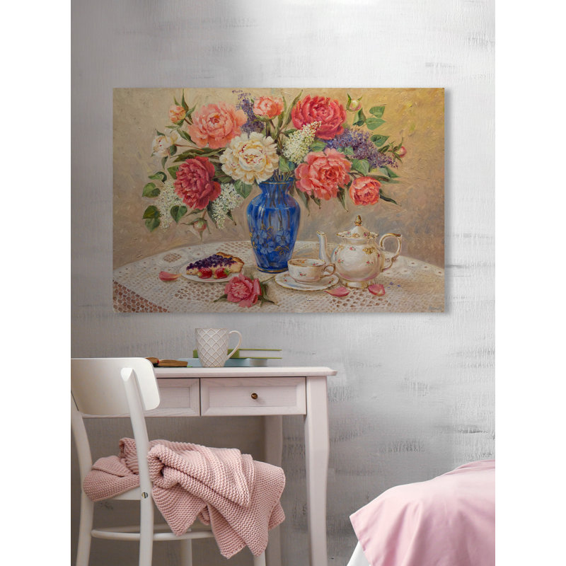 Breakfast Ready by Marmont Hill - Wrapped Canvas Painting, 20cm H x 30cm W x 3.81cm D