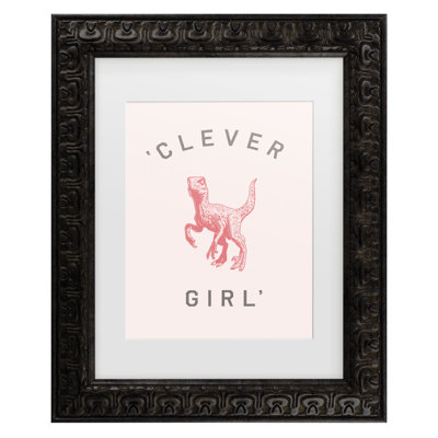 Bolog Florent Bodart  Clever Girl Matted Framed Art