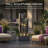 Modern Outdoor Water Fountain with LED Lights & Waterfall, Floor Standing Water Feature  with Contemporary Design for Garden Patio Porch Office-1219777753