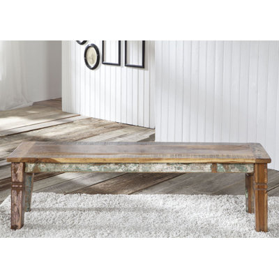 Nature Of Spirit Solid Wood Bench