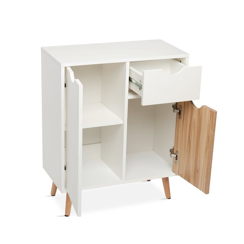 Buffet 4 tiroirs en chêne moderne