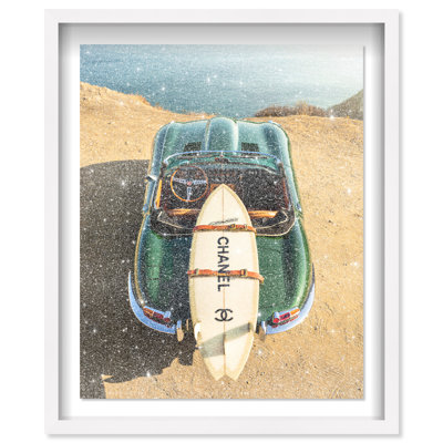 Board On Jaguar Print by Oliver Gal