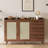 47.24" W Bar Cabinet with Woven Rattan Doors-798627065
