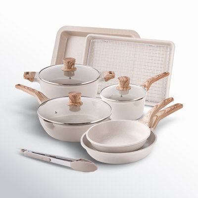 Caannasweis Nonstick Cookware Sets Kitchen Pots and Pans
