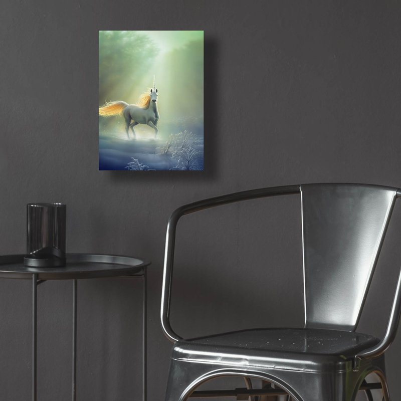 «Touched By The Aurora» par Kirk Reinert, H 16 po x l 12 po x P 0,13 po
