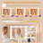 Vanity Desk With Mirror And Lights, Makeup Vanity With 5 Drawers And 3 Storage Shelves, 3 Color Modes & Adjustable Brightness Dressing Table, Vanity Desk For Bedroom