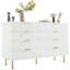 Commode de rangement cannelée 8 tiroirs-607279233
