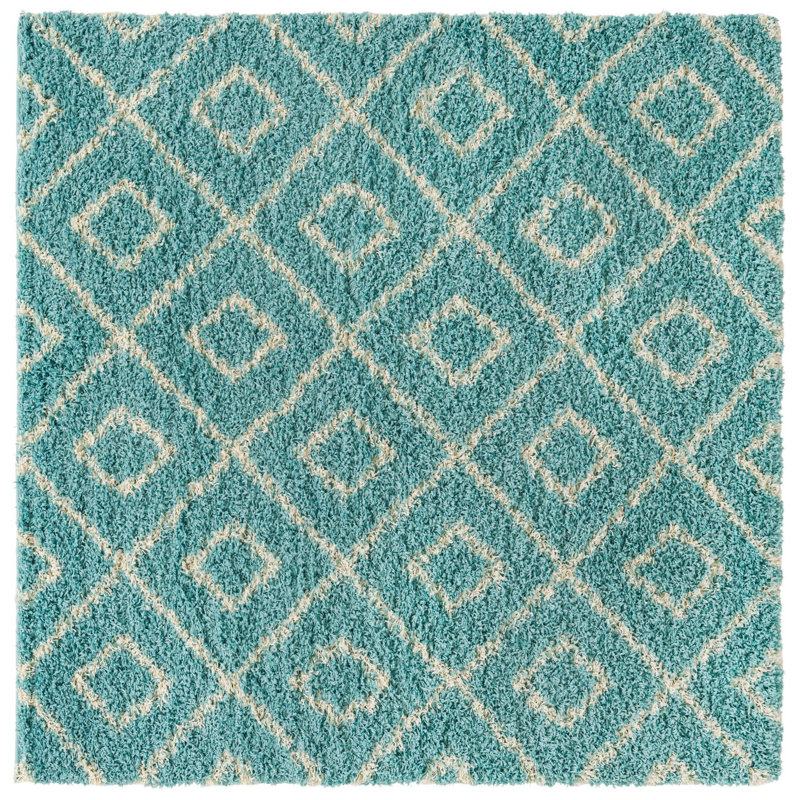 Assis Geometric Indoor Rug, Square 6'