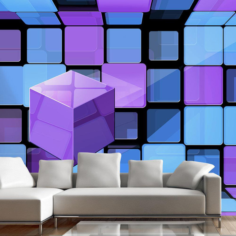 Murale Antwonette Rubik's: Variation, 5.67' L x  98" W