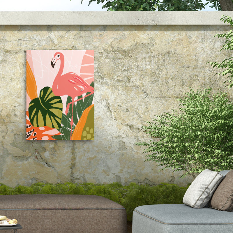 Toile d'extérieur June Erica Vess Paine, H 24 po x l 18 po x P 1,5 po