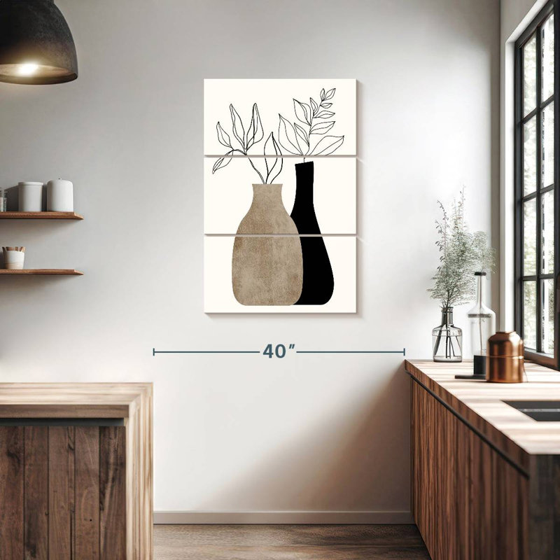 Harnek gris en gris, H 38 po x l 24 po