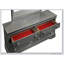 Commode à 6 tiroirs de style moderne Blaze en gris métallique, fabrication en bois durable, solution de rangement spacieuse et élégante-1376275046