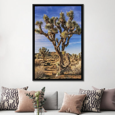 «Joshua Tree Views III» par Rachel Perry, reproduction d'art graphique sur toile
