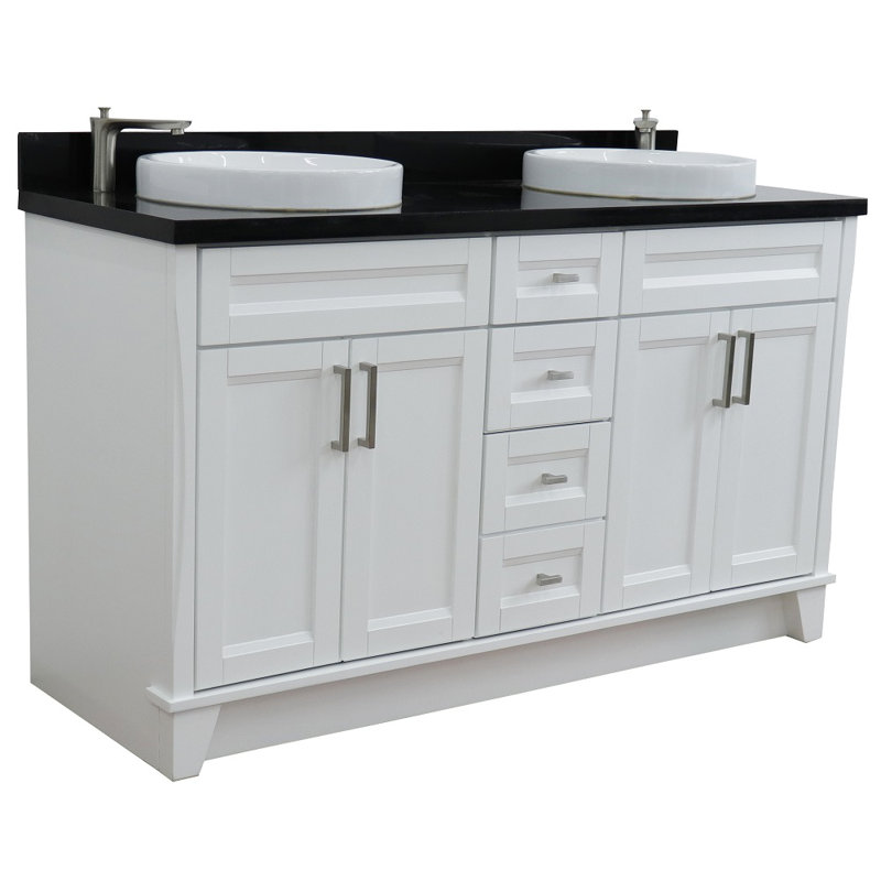 Ensemble de meuble-lavabo double 61 po Laggan