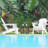 Folding Adirondack Chair Set Of HDPE All-Weather Folding Adirondack Chair With Cup Holders, Outdoor Patio Adirondack Chair For Deck Lawn Fire-1560505134