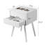 Table d'appoint Bohuslav en bois massif-229875444