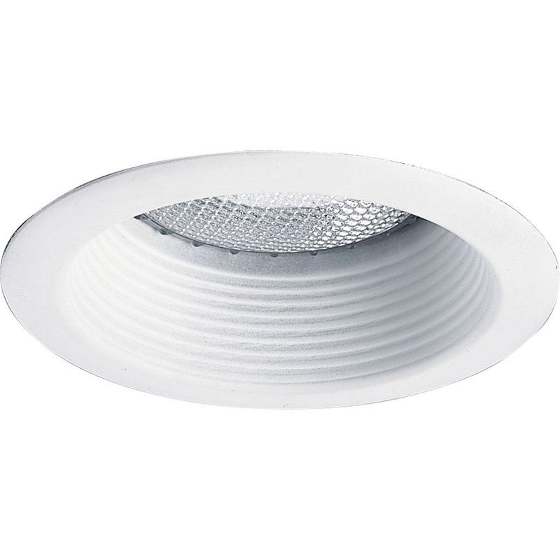 Step Baffle 4.63" Recessed Trim, Black