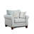 Aurora 47" W Polyester Upholstered Chair with Rolled Arms