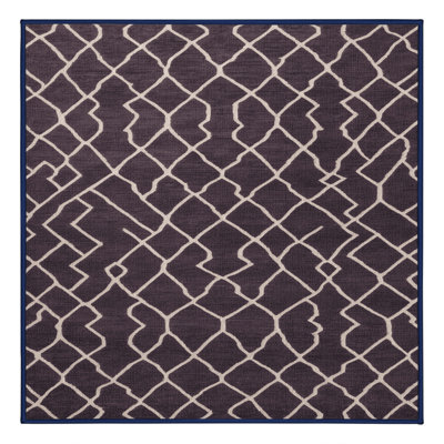 Tapis mauve lavable à la machine