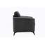 Chaise l 39 po en tissu gris-171525000