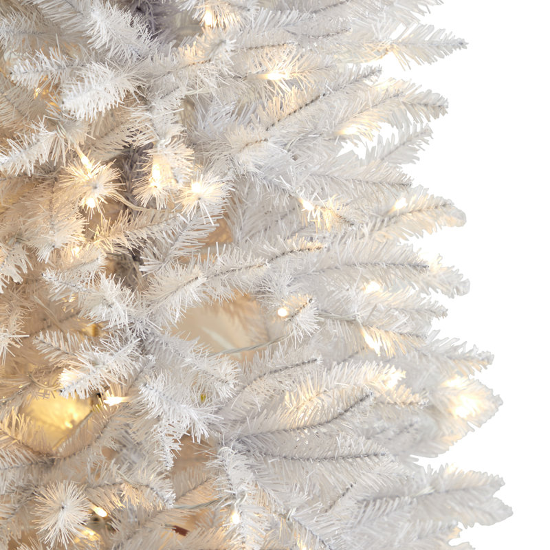 Lighted Artificial Christmas Tree, 6'