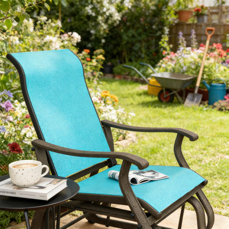 Balancelle de jardin, fauteuil oscillant d'extérieur