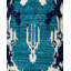 Tapis de couloir contemporain en laine noué à la main ivoire 2 pi 6 po x 8 pi 6 po