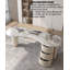 Bureau ovale en faux marbre-109870373