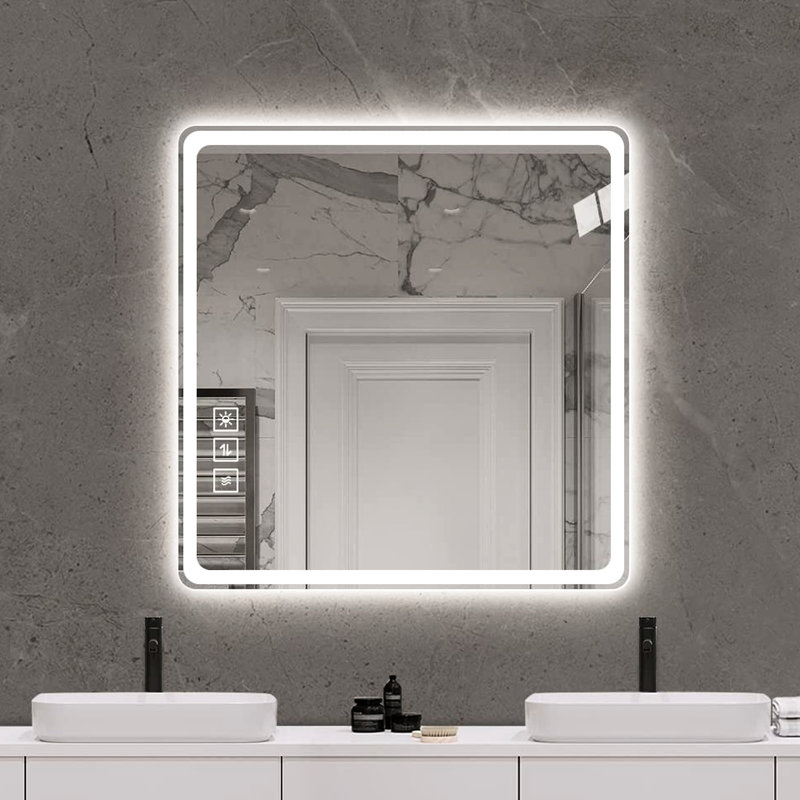 Miroir de salle de bain 36 po x 36 po