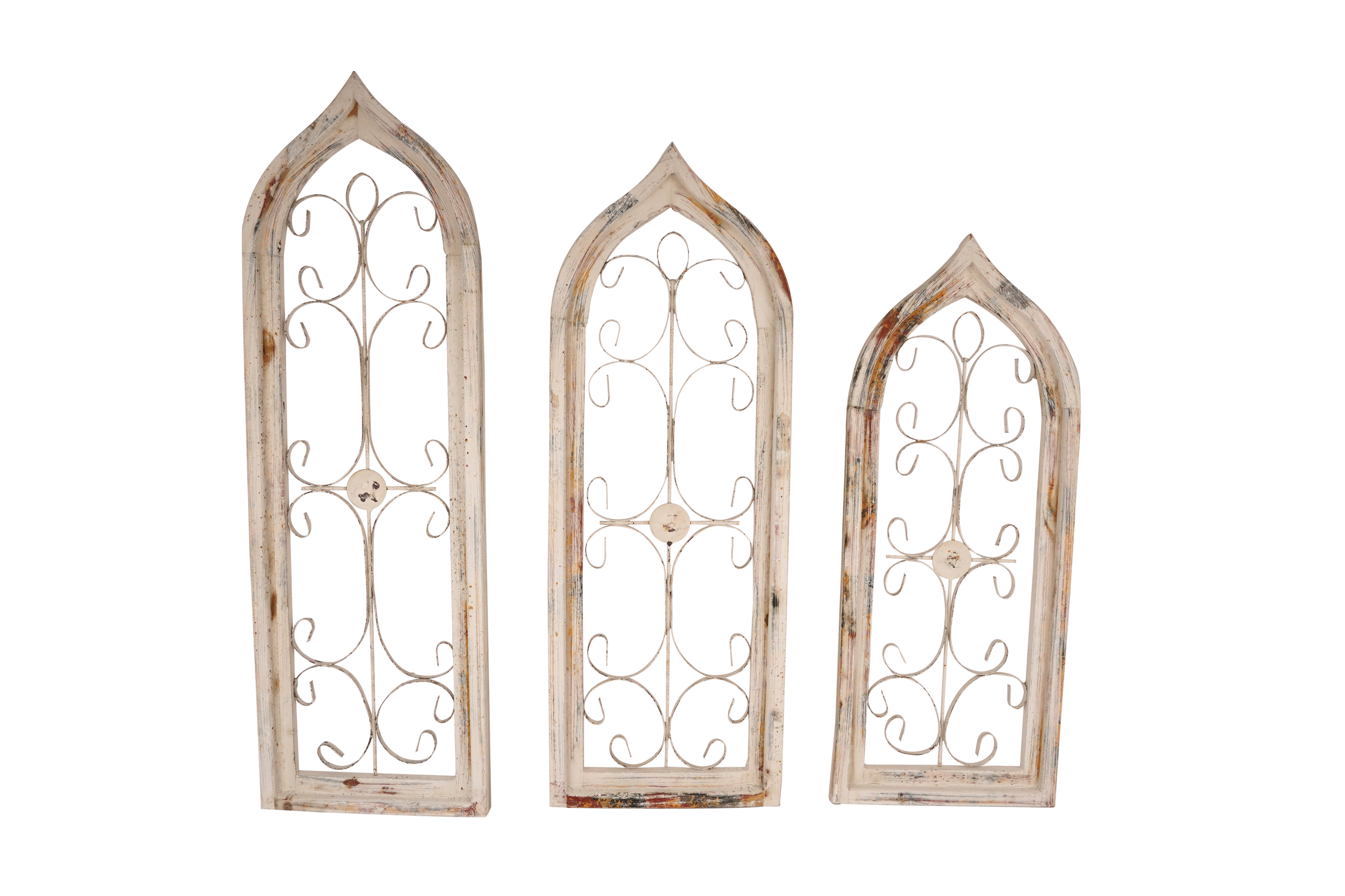 Ophelia & Co. Marrie 3 Piece Marie Architectural Window Wall Decor Set ...