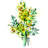 Hanlontown " Flower Bouquet " by 94Clover Painting Print-897233031