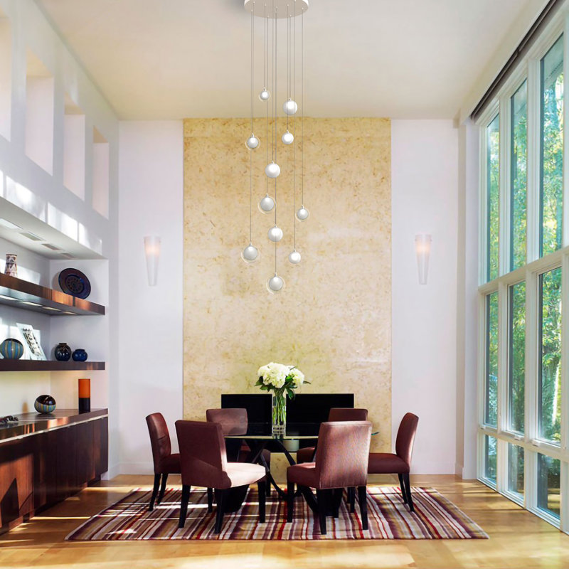 Regina 11 - Light Pendant, Chrome