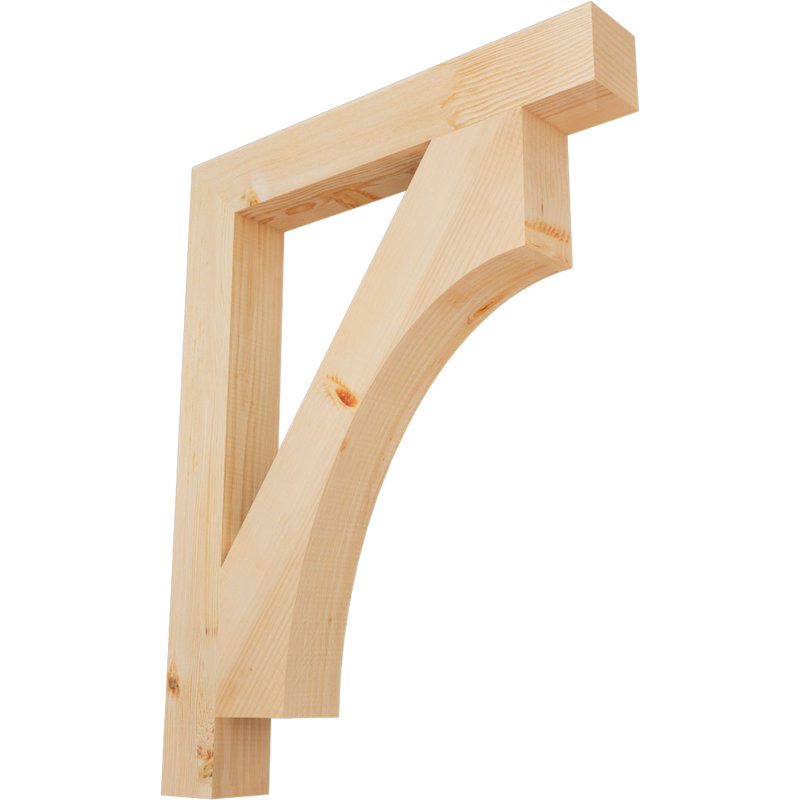 Support de bloc lisse Westlake 3 1/2 "x P 28" x H 36 ", sapin Douglas, Douglas (lisse), H 36 po x l 3,5 po x P 28 po