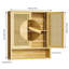 Allizon Bamboo Wall Mounted Required Bathroom Cabinet