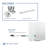 Audio-Visual Direct Non-Magnetic Frosted Glass Dry-Erase Board-101527872