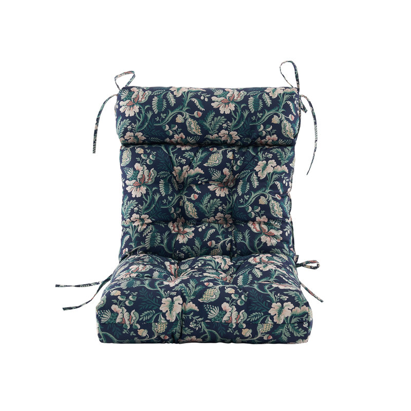 Coussin de dossier / siège d'extérieur, Multicolored Floral 5