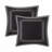 9 Pieces King Comforter Set,Black Multi