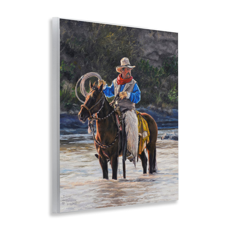 «Cowboy & River Passage» par David Graham