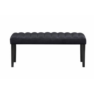 Banc d'entrée, banc rembourré pour l'intérieur, banc pratique pour le salon, la salle à manger