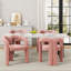 Chaises de salle à manger rembourrées Modern-696607609-696607610