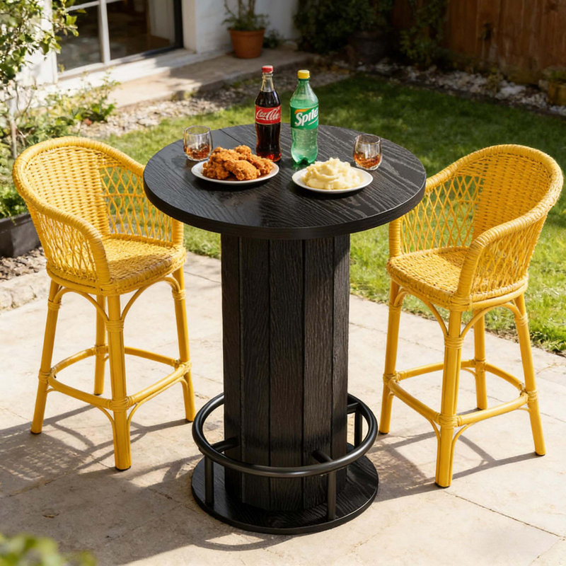 Cocktail Table,Bar Table,Round Coffee Table
