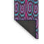 Tapis de zone mauve à motifs-616393621