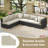 Custom Size Outdoor Cushion Cover Set Replacement Slipcovers for Specific Patio Seating Groups-347180373-361808170-361808169