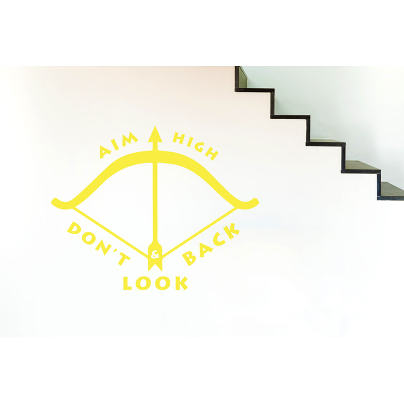 Wall Decal, Medium, Bright Yellow