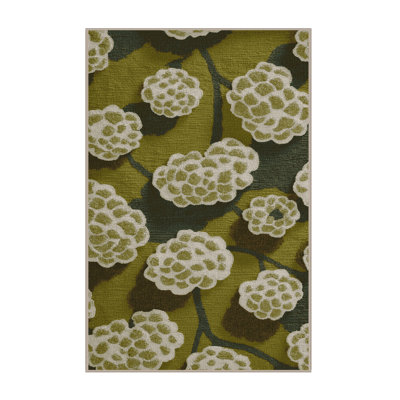 Washable Cloudberry Fruits Area Rug